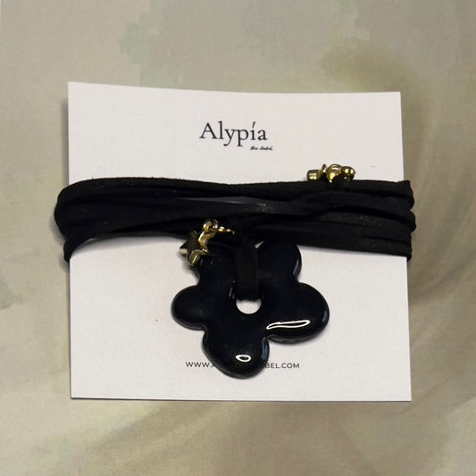 ALYPIA NECKLACE BLACK